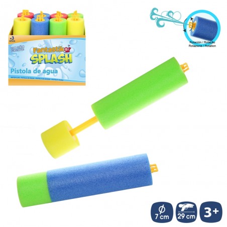 Pistolet à Eau Diffuseur Mousse 3 C 7 X 29 Cm