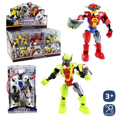 Robot articulé earth hero 6 m 19 cm