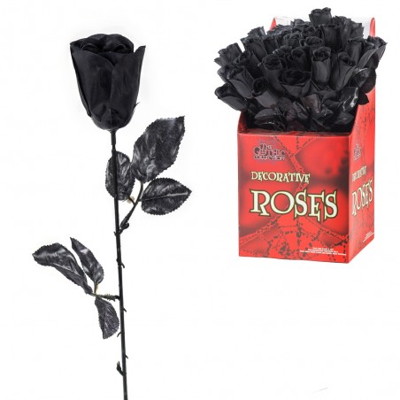 Rose noir 4 x 4 x 43 cm