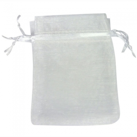 Sac en organza blanc