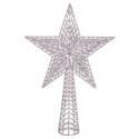 Terminal arbre plastique argent 37 x 25 cm