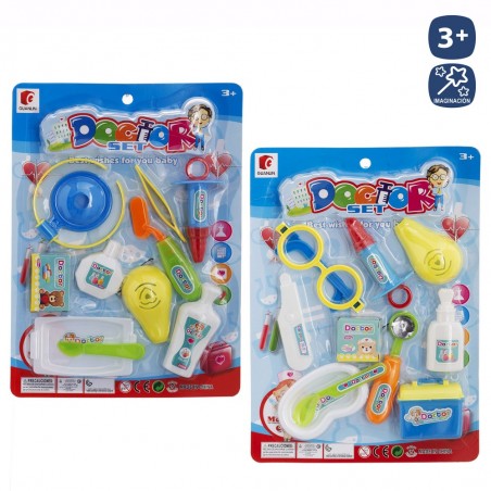 Ensemble de médecin enfant 2 m