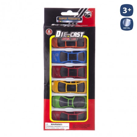 S 6 voiture de sport roue libre métal