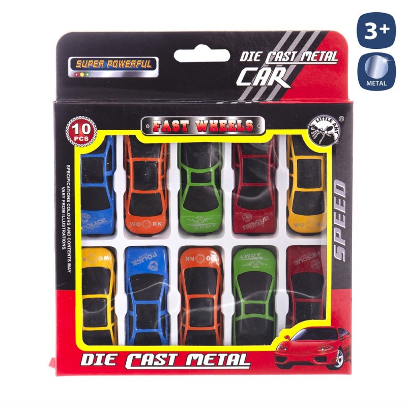 S 10 voiture de sport roue libre métal