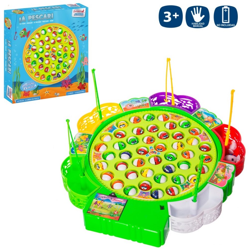 S 45 pièces jeu de pêche électrique