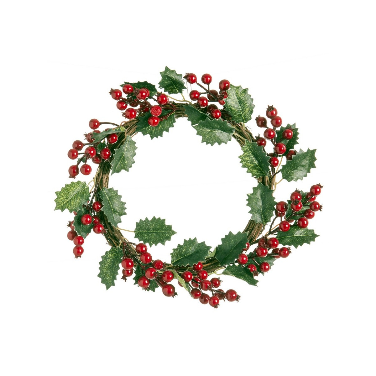Couronne de houx 35 cm