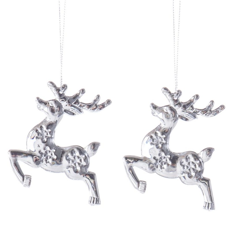 S 2 pendentif cerf 7 cm