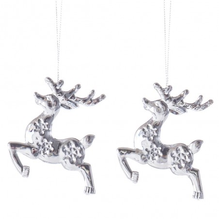 S 2 pendentif cerf 7 cm