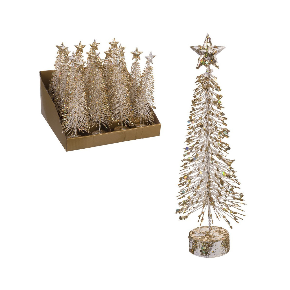 arbre 6 x 6 x 25 cm