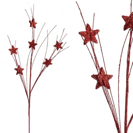 Branche étoiles rouge