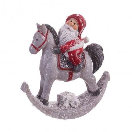 Père Noël bascule 9,50 x 3,50 x 10,50 cm