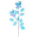 Branche feuilles argent