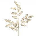 Branche feuilles or 93 cm