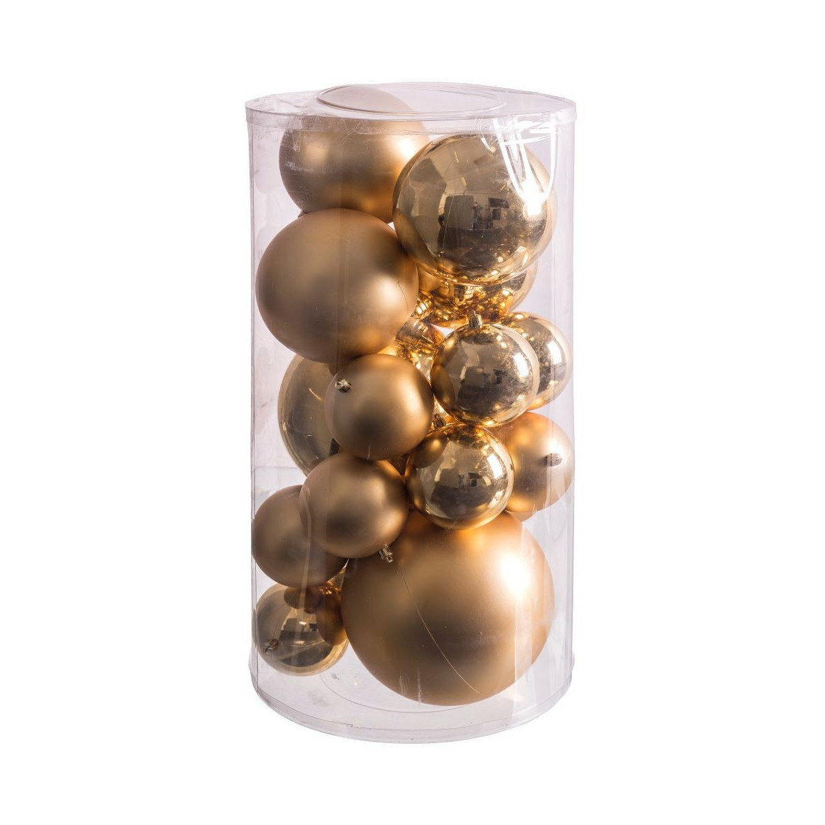 20 boules finition mate or
