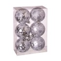 Balles étoiles argent