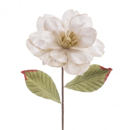 Magnolia tissu ivoire 54 x 19 cm