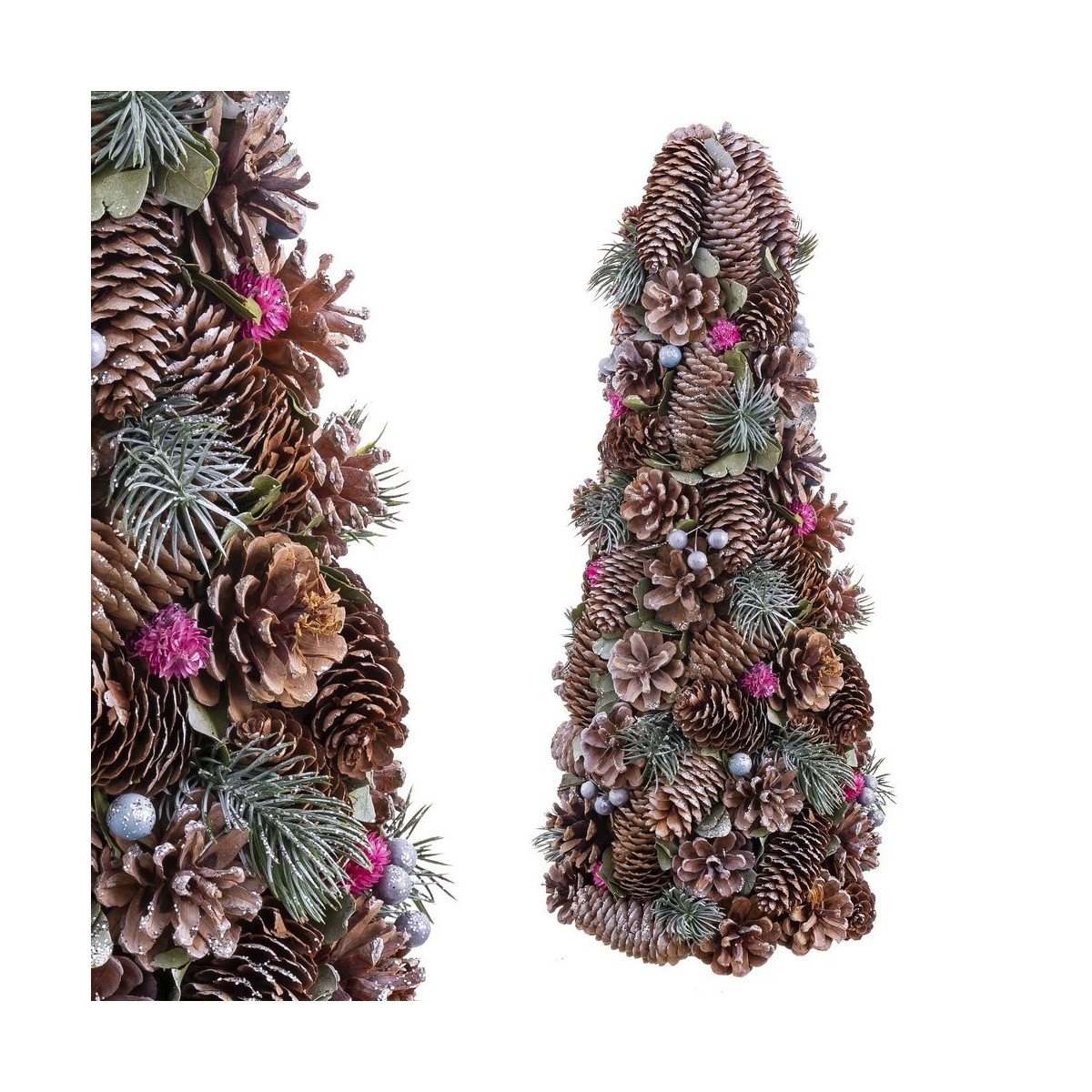 arbre pommes de pin 19 x 19 x 48,50 cm