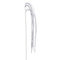 Branche pailletée argent 120 cm