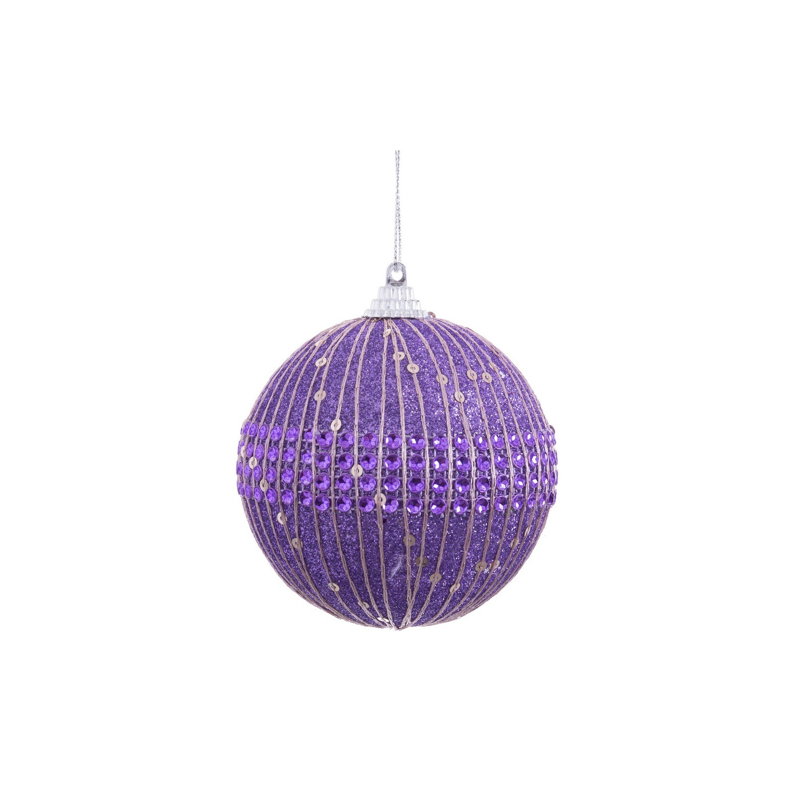 Pendentif boule en mousse 8 x 8 x 8 cm
