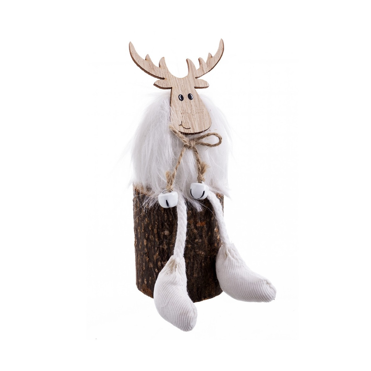 Cerf jambes tissu 6 x 5 x 17 cm