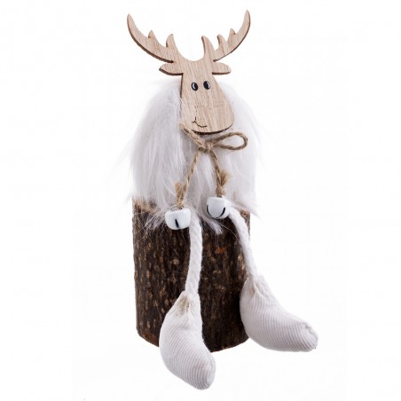 Cerf jambes tissu 6 x 5 x 17 cm