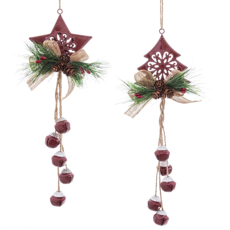 Pendentif 5 grelots 2 m 9 x 2 50 x 35 cm