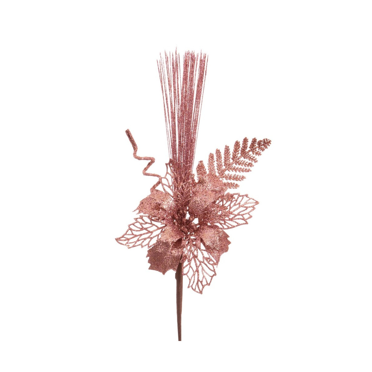 Choisissez poinsettia bronze 35 cm