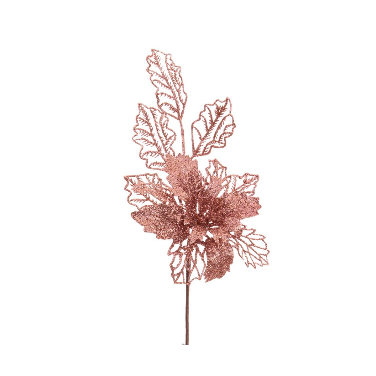 Choisissez poinsettia en bronze 33 cm