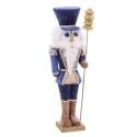 Soldat floqué mousse bleue 13 x 12 x 41 cm