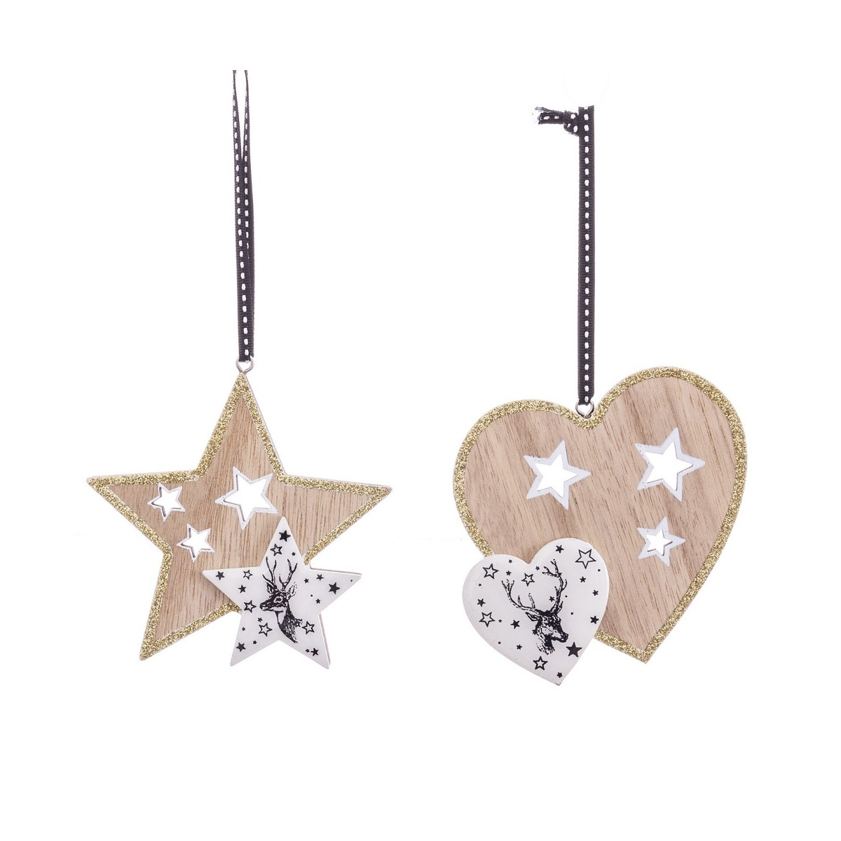 Pendentif chiffres avec diamants 2 m 20 x 11 x 1 cm