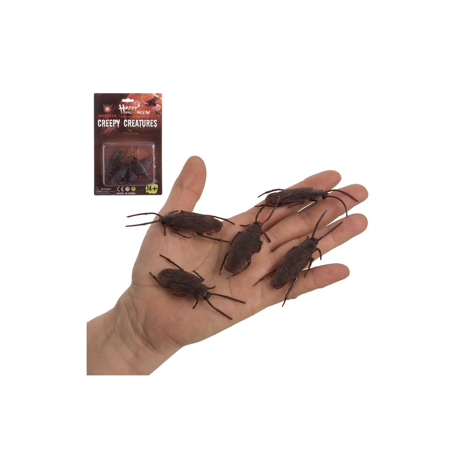Cafard s 8 pvc 6 x 2 x 1 cm