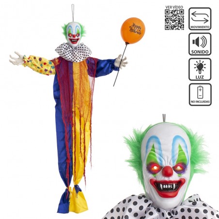 Clown lumière son et mouvement 120 x 20 x 170 cm