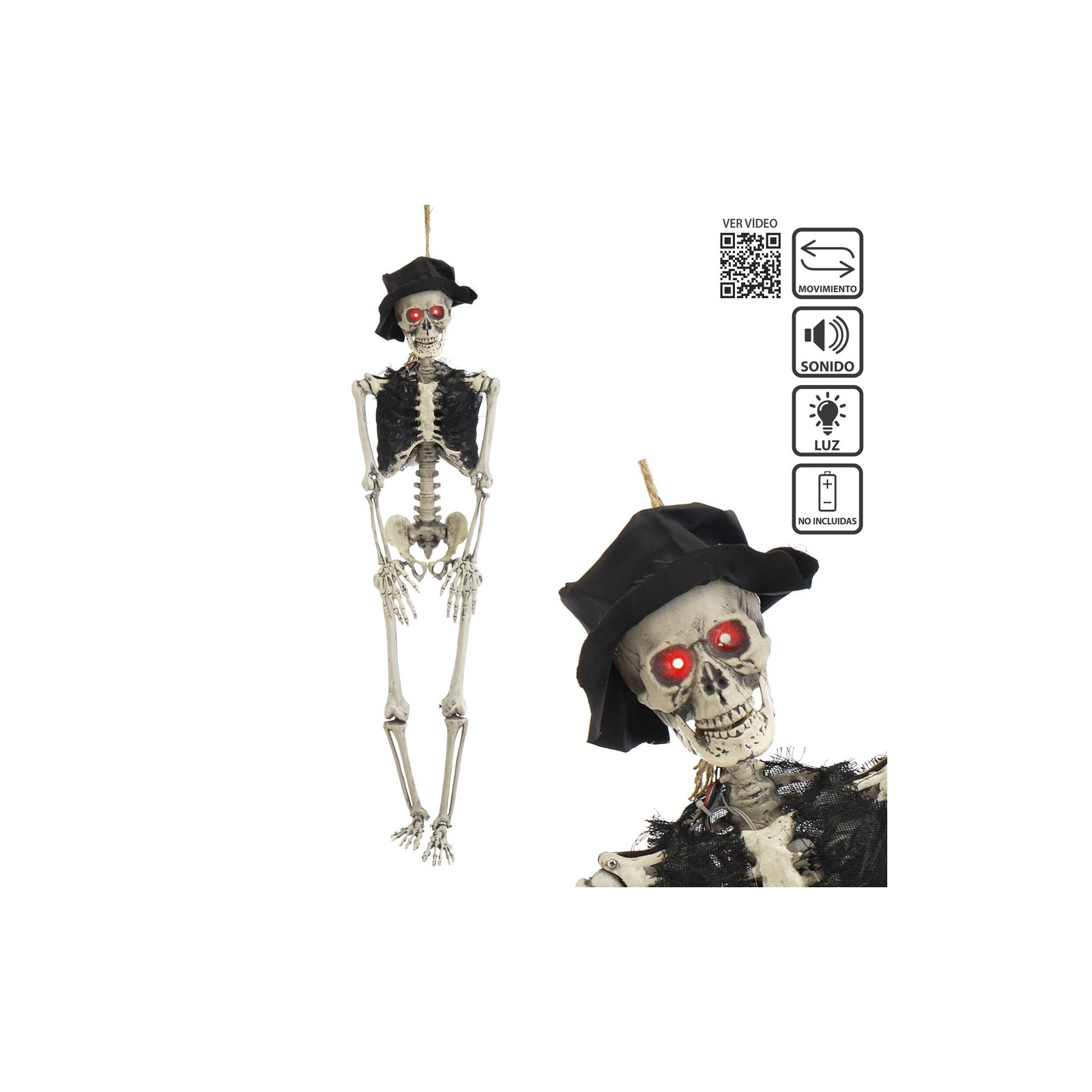 Squelette du marié 25 x 13 x 100 cm