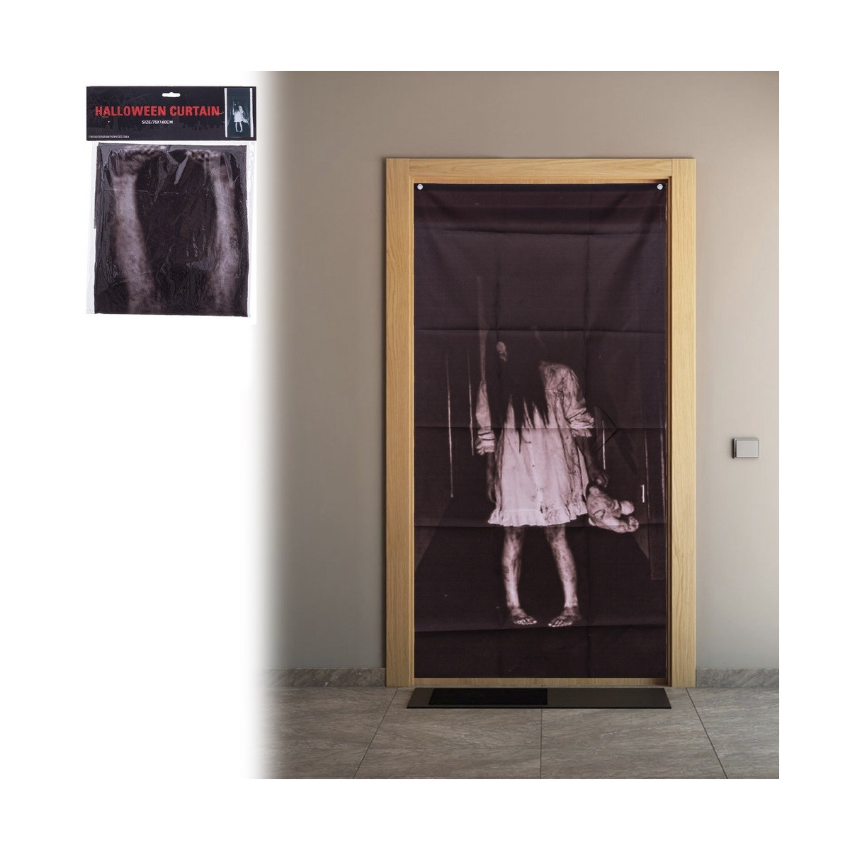 Ornement de porte 75 x 0,10 x 160 cm