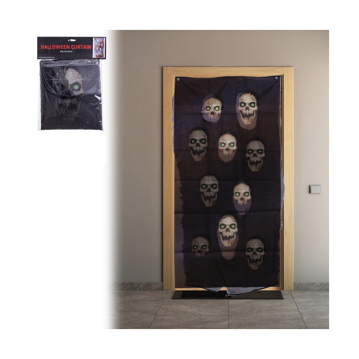 Ornement de porte 75 x 0,10 x 160 cm