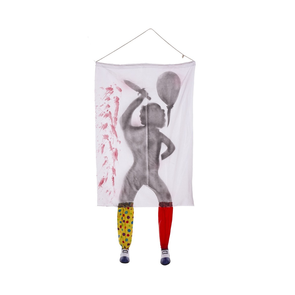 Rideau clown 100 x 28 x 185 cm