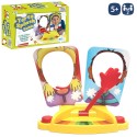 Jeu de gâteau éclaboussure double