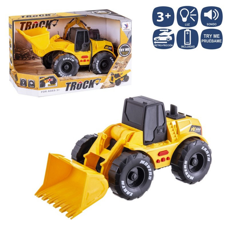 Excavatrice à friction avec lumière et son 26 cm