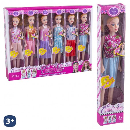 Poupée Mannequin Robe D'été 6 M 29 Cm