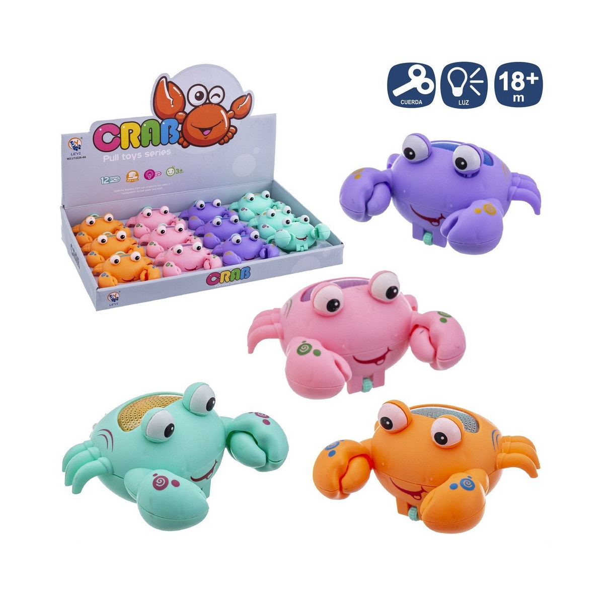 Crabe lumineux