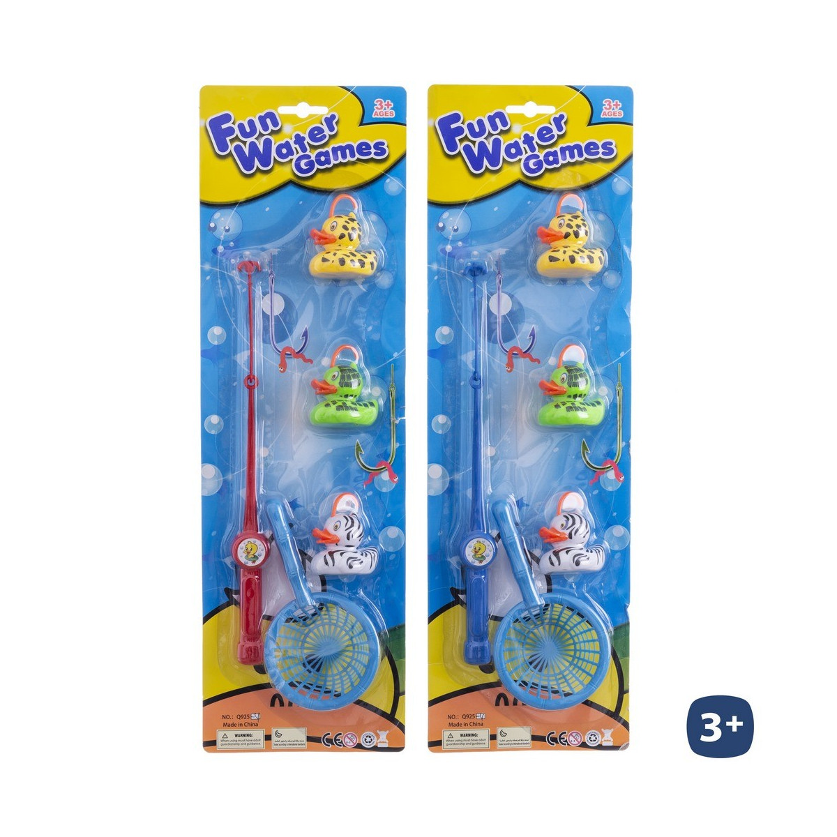 S 5 jeu de pêche avec 3 canards décorés