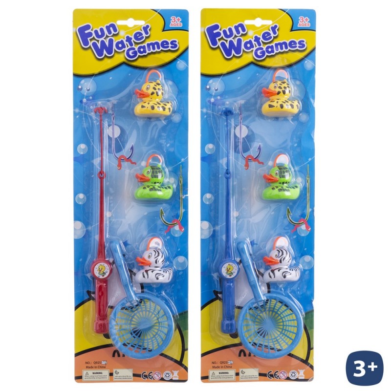 S 5 jeu de pêche avec 3 canards décorés