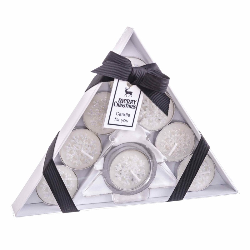 Bougie chauffe plat s 8 blanc nacré 21 30 x 15 50 x 2 40 cm