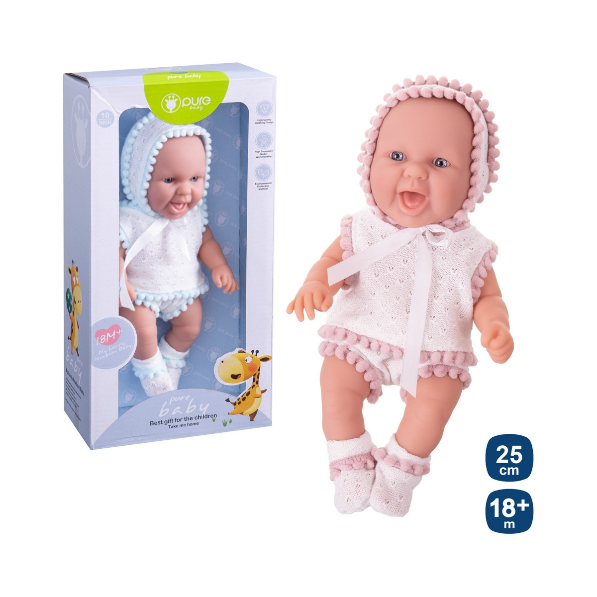 Baby pure combinaison bébé tricot 2 c 25 cm