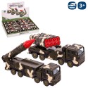 Camion militaire à friction 2 m 18,40 x 4,70 x 6 cm