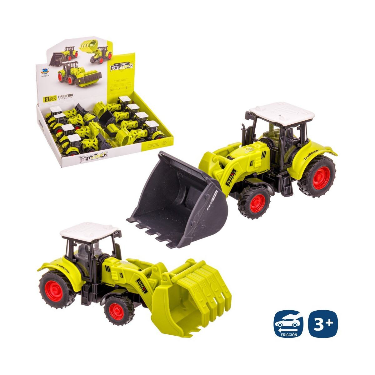 Tracteur à friction 3 m 16 50 x 6 x 6 50 cm