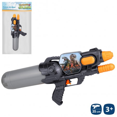 Pistolet à Eau Dinosaure Avec Apprêt 35,50 Cm