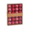 S 24 boules d'eau en plastique rouge 3 x 3 x 3 cm