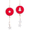 Pendentif cercle en bois