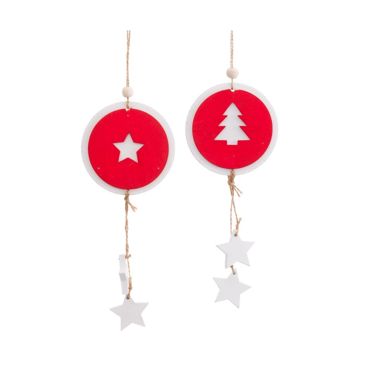 Pendentif cercle en bois